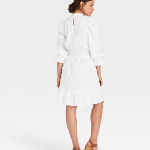 HP! NWT Universal Thread Balloon Sleeve Dress - Picture 2 of 5